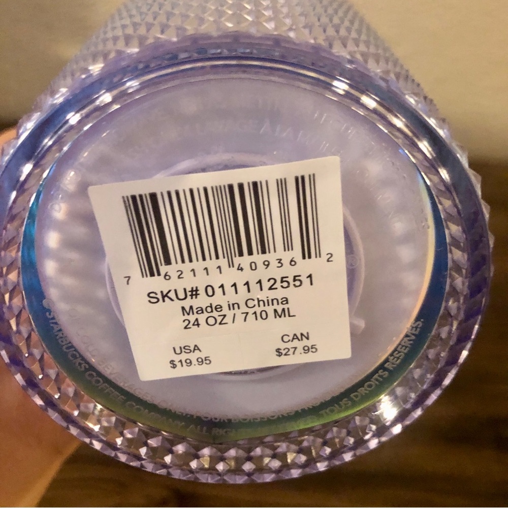 Starbucks Pride 2020 Studded Rainbow Cold Cup 24 Fl oz Tumbler - Picture 7 of 7